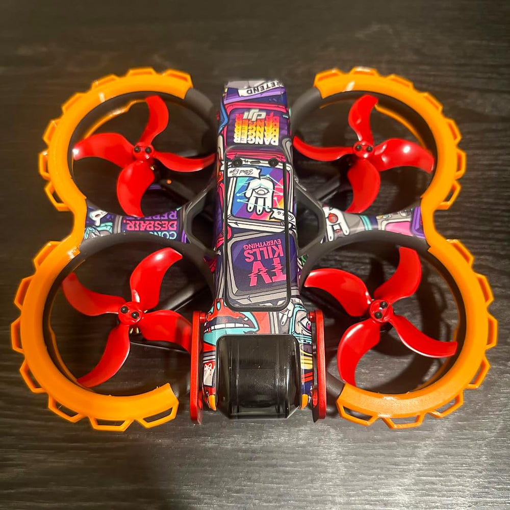 Master Airscrew stealth propellers red visibility in windy conditions