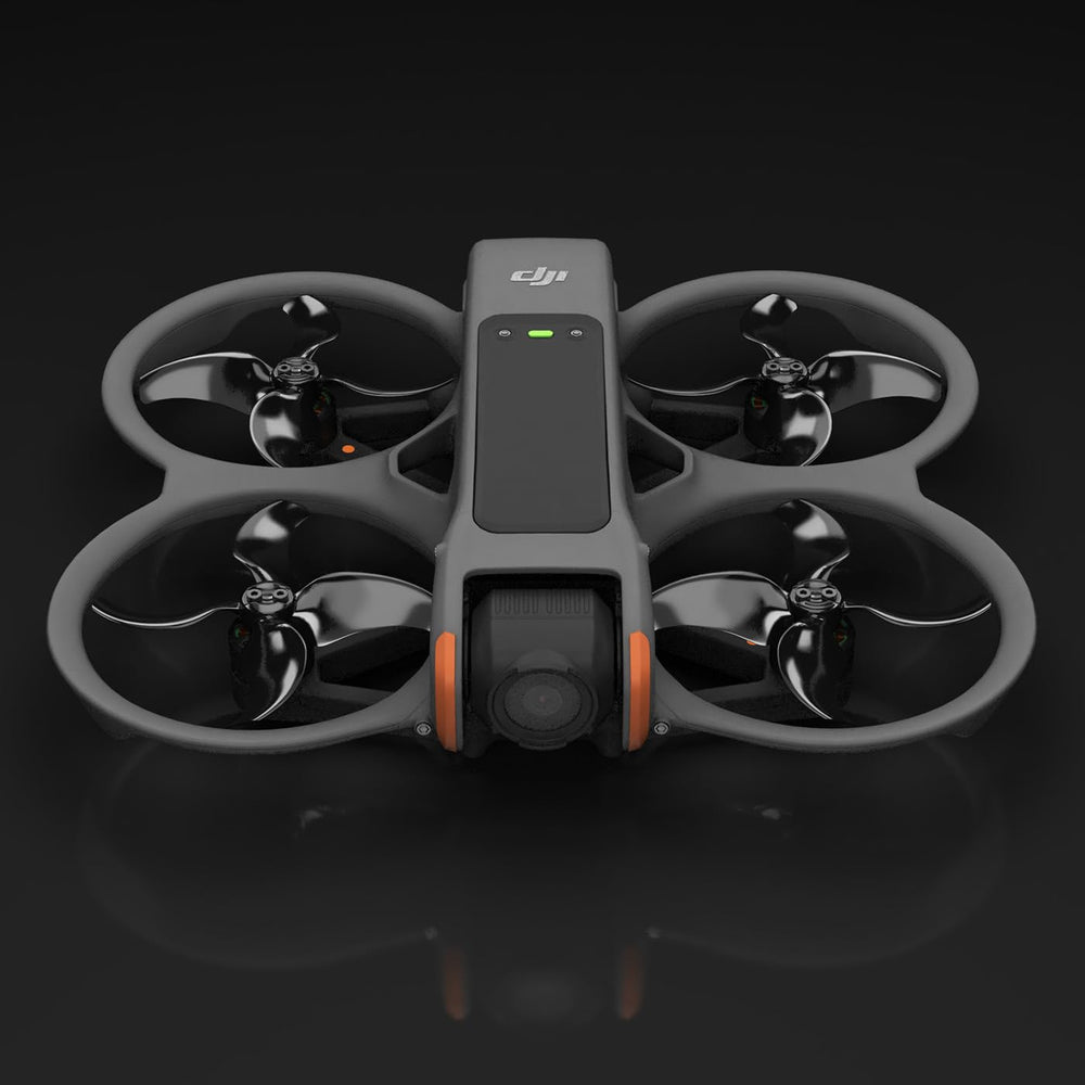 Master Airscrew Stealth propellers for DJI Avata 2, top-down view, efficient performance and extended flight.