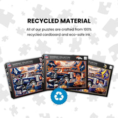 MasterPieces 49ers dense interlocking pieces ensure secure fit during play