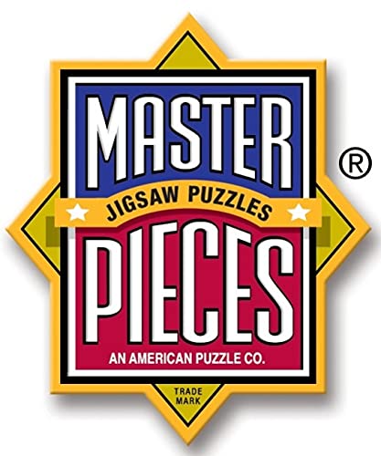 MasterPieces back pattern helps organize puzzles during play