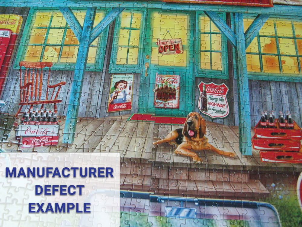 MasterPieces 40x60-inch puzzle assembled, forming a vivid display.