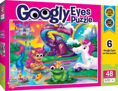 MasterPieces 48-piece puzzle with googly eyes for kids—promotes problem solving during screen-free play