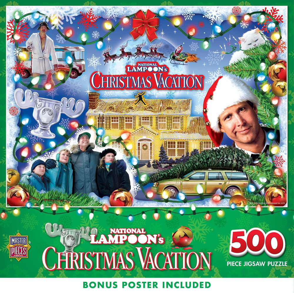 MasterPieces puzzle scene 2 invites shared laughter during holiday downtime and memory making.
