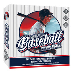 MasterPieces Baseball Dice Board Game on stadium board for family fun