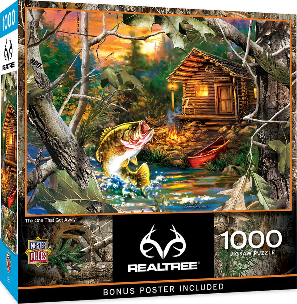 MasterPieces The One That Got Away cover puzzle image, ideal for immersive solo puzzling sessions.