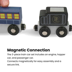 MasterPieces Polar Express passenger car invites imaginative journeys and collaborative play.