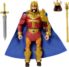 Masters of the Universe Masterverse King Randor figure, 7-inch scale, ideal for display and posing