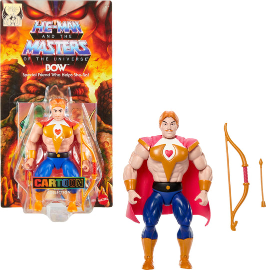 Masters of the Universe Origins Bow figure in 5.5-inch scale ready for display and posing.