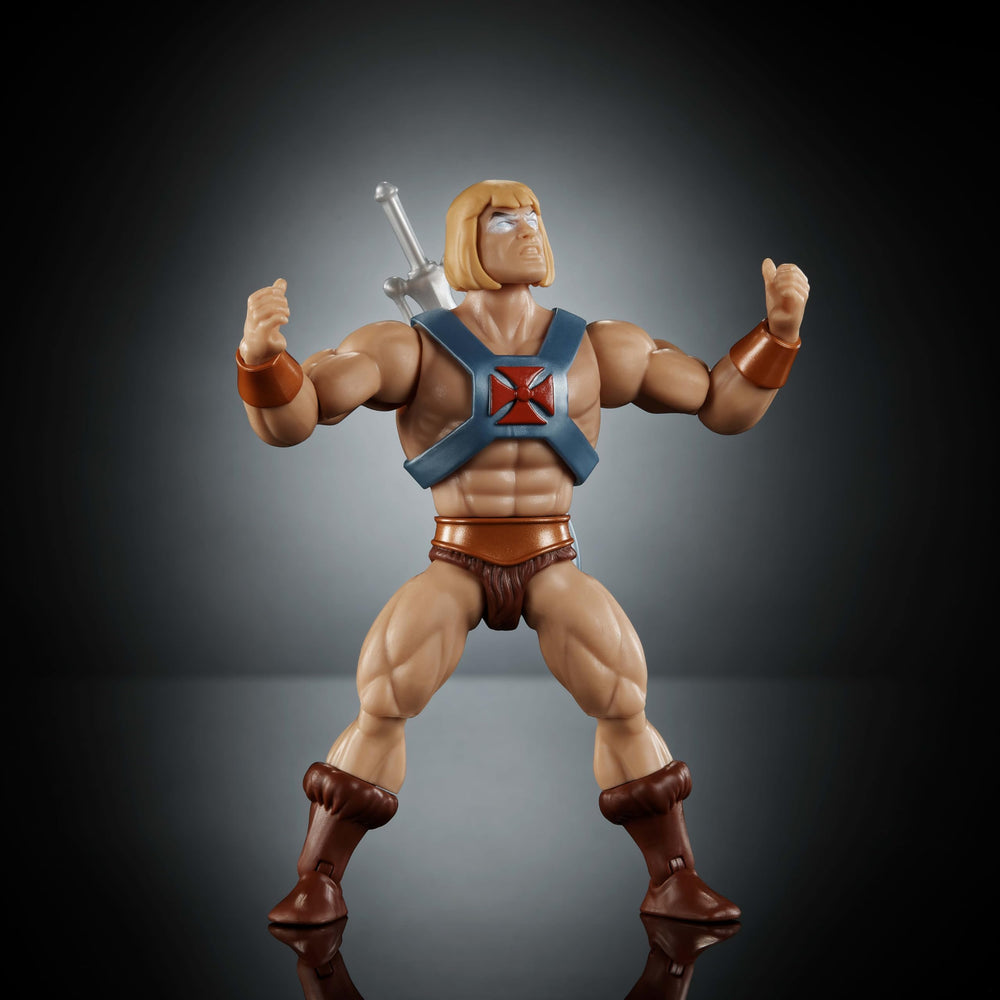 Masters of the Universe Origins Faker with removable harness for pose variety.