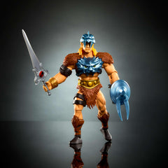 Masters of the Universe Origins He-Man with removable armor for custom display
