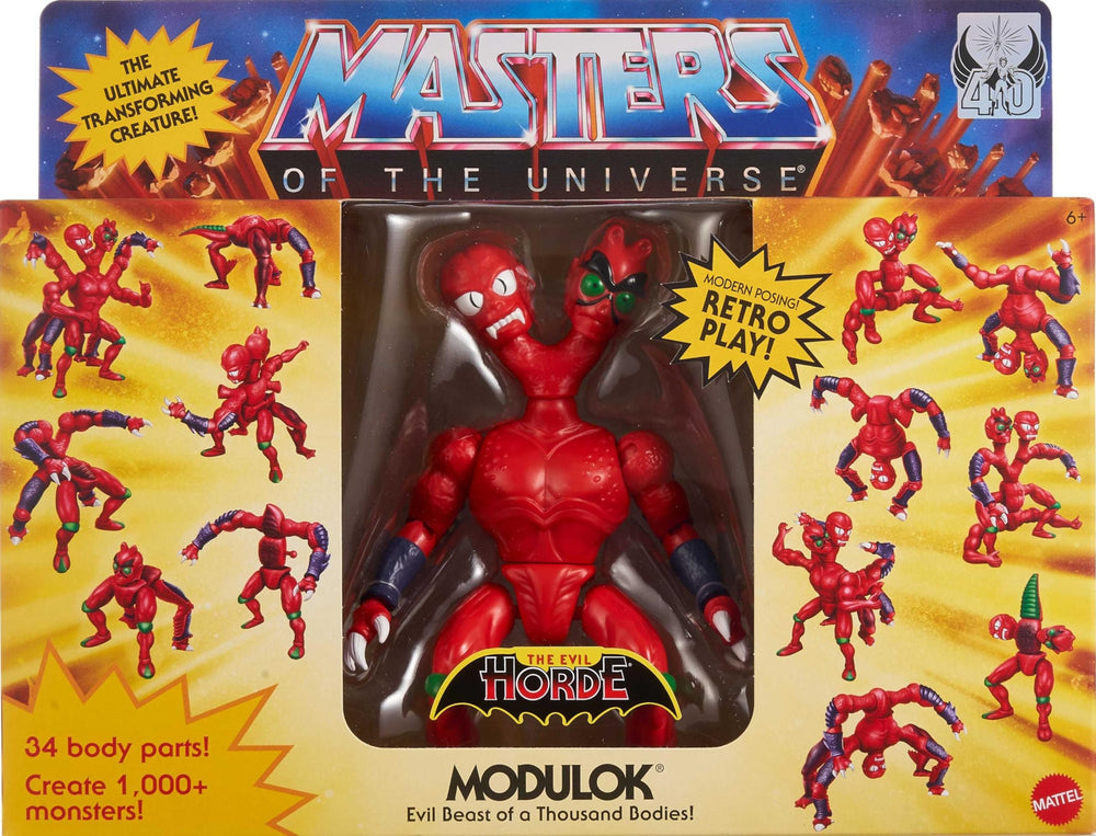 Modulok figure in MOTU Origins offers modern posability for dynamic posing.