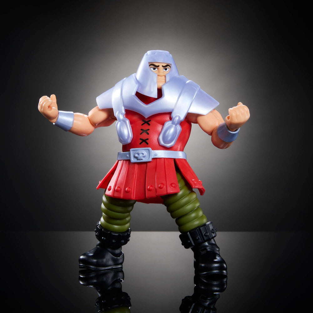 Masters of the Universe Origins Ram Man mini-comic included to enrich storytelling.