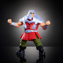Masters of the Universe Origins Ram Man mini-comic included to enrich storytelling.