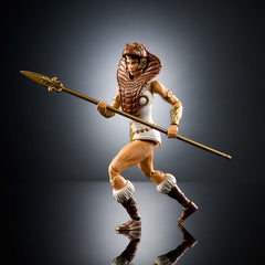 Teela with removable cobra hood for adaptable battle-ready looks and customization.