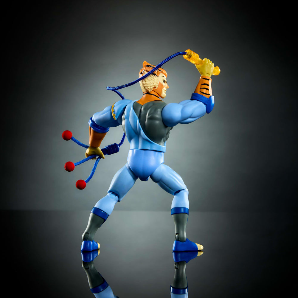 Tygra action figure showing 16 joints for versatile poseability.