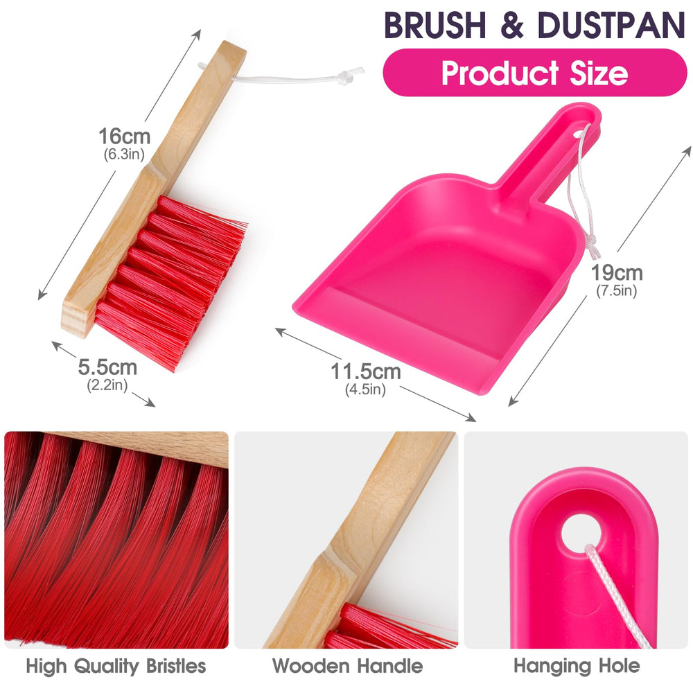 Masthome kids' broom for imaginative housekeeping tasks