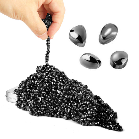 Matassari ferrite stones desktop balls for focus and calm at work.