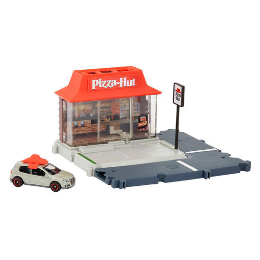 Matchbox Action Drivers Pizza Hut 3+ front view for kid-friendly push-around play