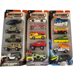 Matchbox die-cast vehicles ideal for gifting.