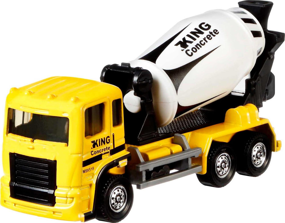 Matchbox Cement King with rotating features for hands on building fun