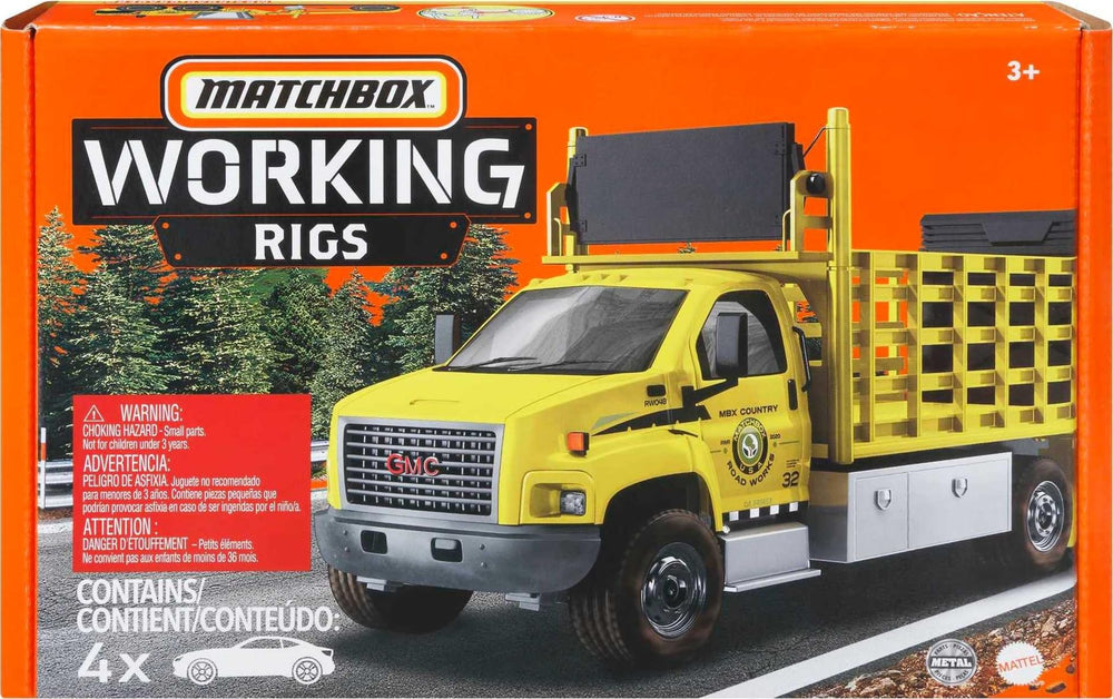 Matchbox Working Rigs realistic decos close up reveal authentic details