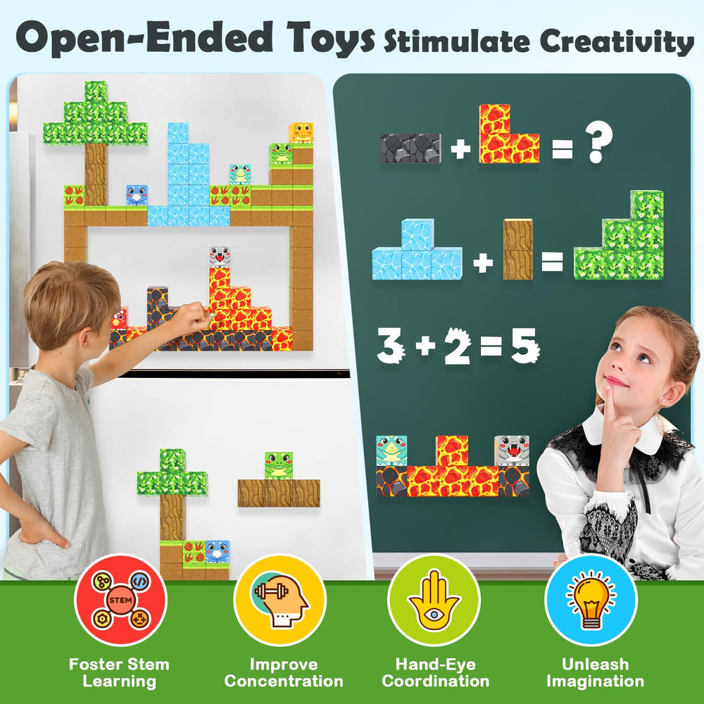 Matchtiles STEM sensory play set encourages critical thinking and hands-on problem solving