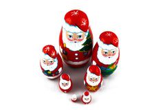 MATRYOSHKA&HANDICRAFT natural wood blanks ready for DIY art with traditional motifs.