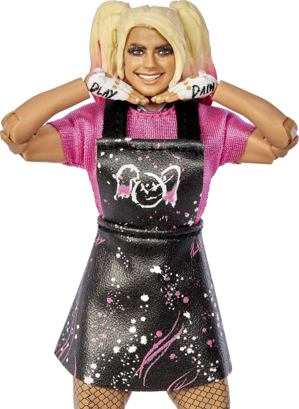 Mattel Alexa Bliss with interchangeable hands for customized action poses.