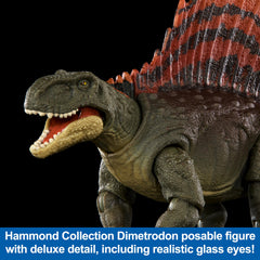 Dimetrodon back sail detail highlights premium movie-accurate design.