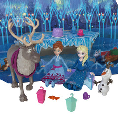 Mattel Disney Frozen Advent Calendar pop out pieces spark magical holiday play.