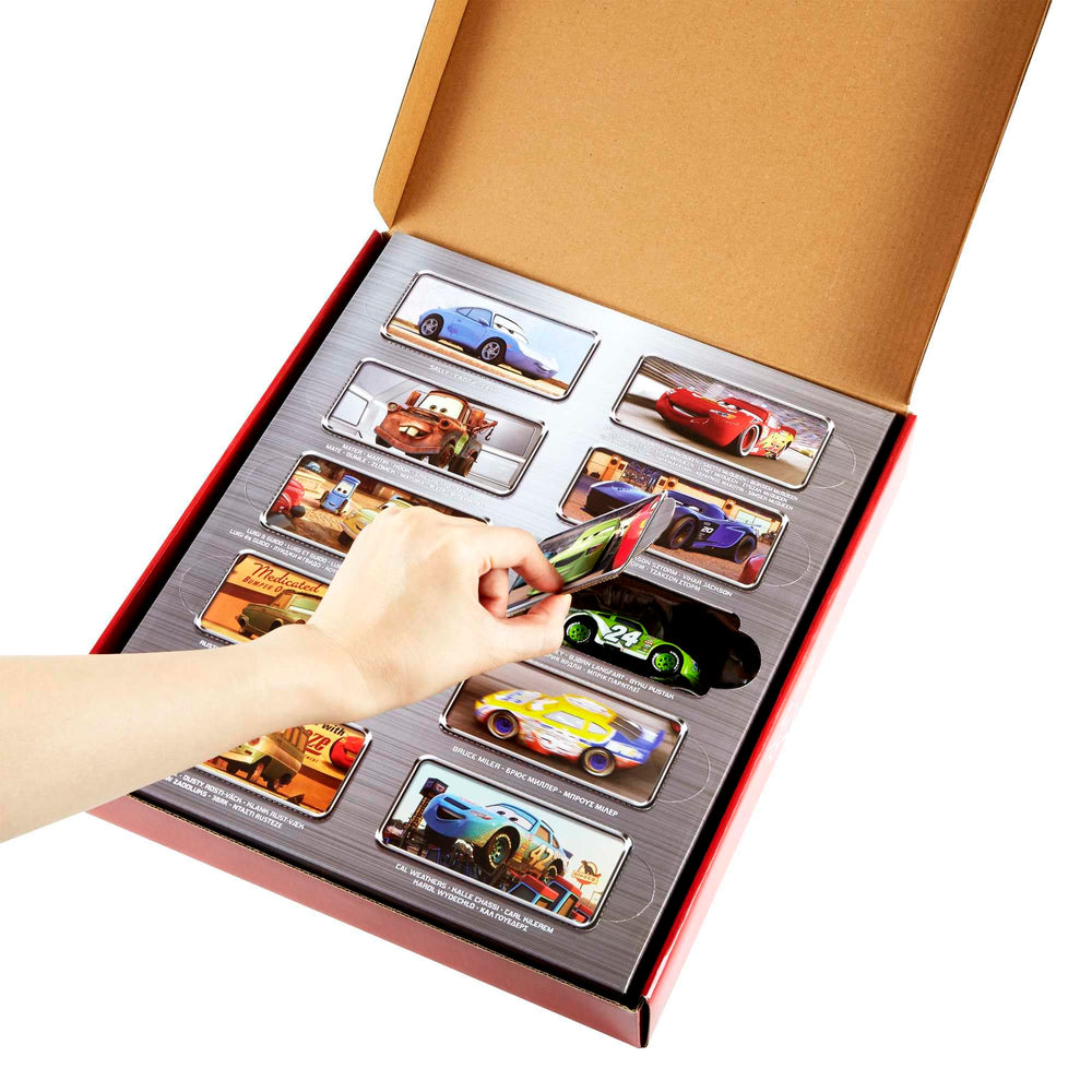 Mattel Cars 10-pack Brick Yardley 24 for imaginative racing and collection.