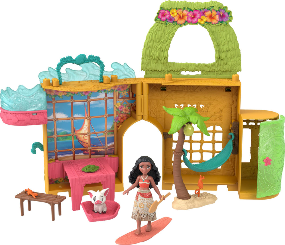 Mattel Disney Moana Storytime Stackers doll house for imaginative play