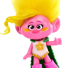 Branch doll from Mattel Trolls Band Together with signature look for adventurous play.