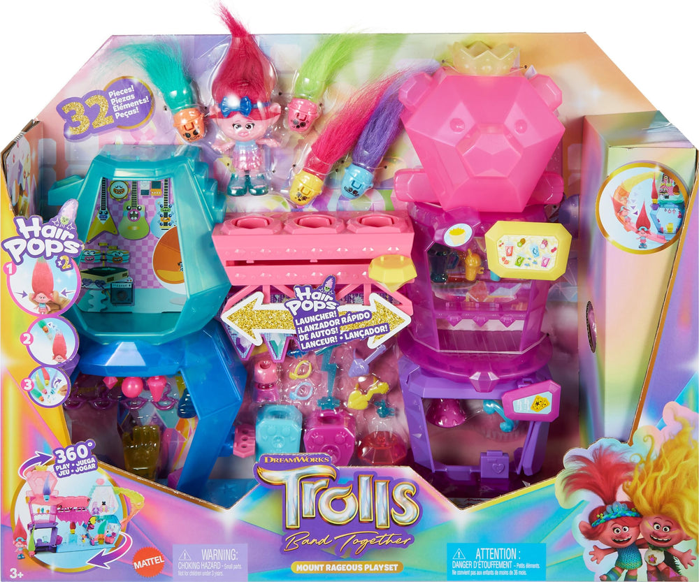 Mattel Mount Rageous accessories include 25+ pieces for dress-up.