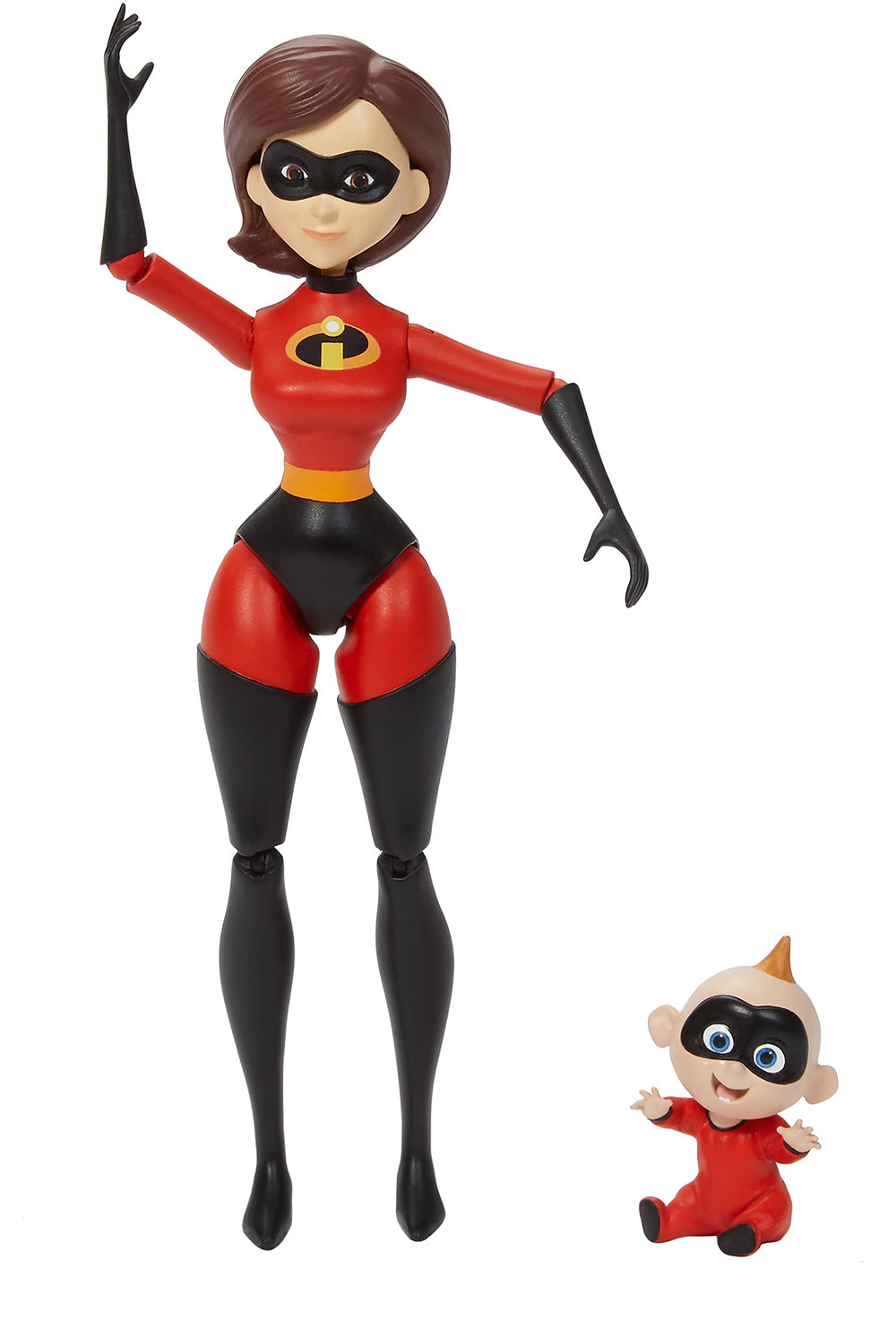 Mattel Elastigirl 6-6 inch figure in authentic Incredibles suit for imaginative play.