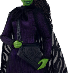Mattel Elphaba green skin and outfit support display and collection.