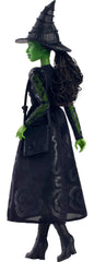 Mattel Elphaba doll offers full poseability for expressive action poses.