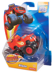 Mattel Blaze toy in Axle City backdrop sparks adventure ideas