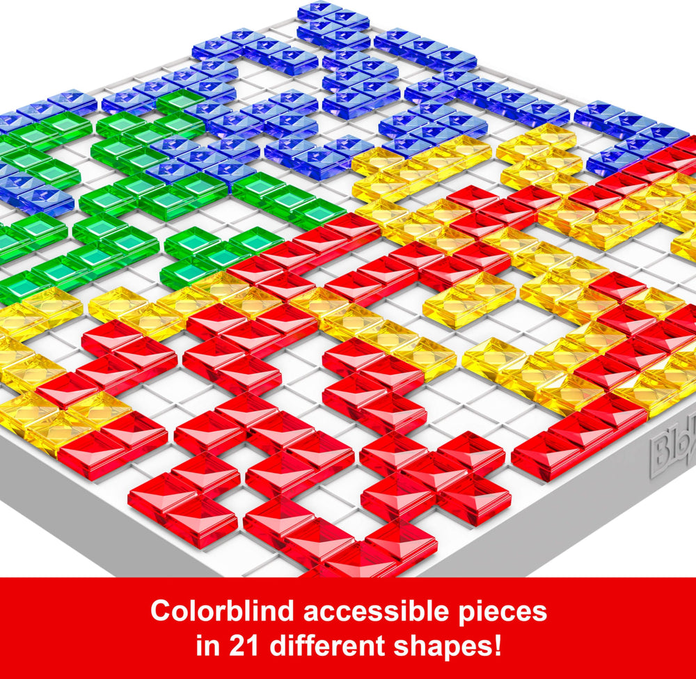 Mattel Games Blokus family-night favorite for ages 7+, simple to learn.