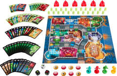 Mattel Games Ghost Fightin' Treasure Hunters Anniversary Edition haunted house board scene evokes spooky adventure.