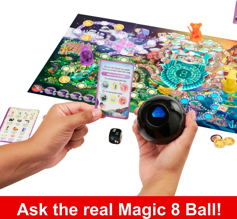 Encounter cards from Mattel Games Magic 8 Ball Magical Encounters guide choices