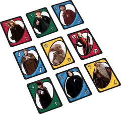 Mattel UNO Harry Potter playing setup supports large gatherings