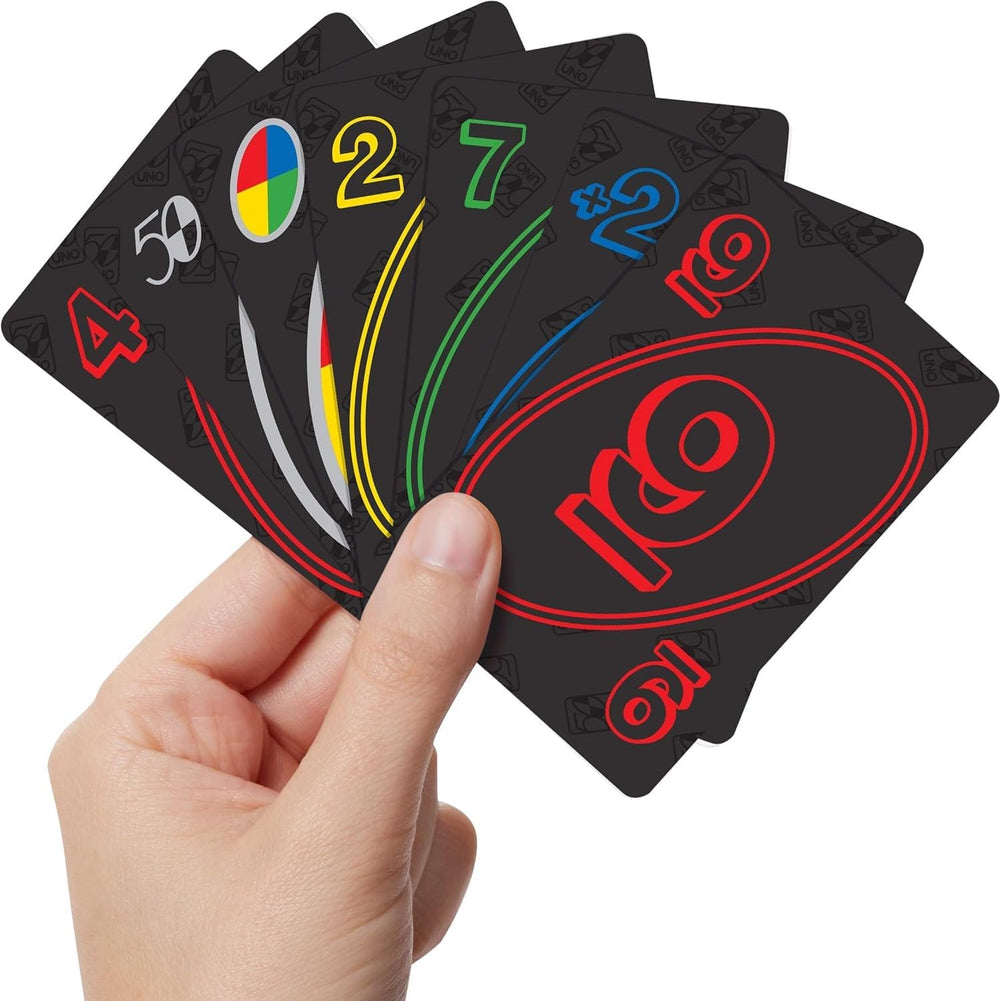 Mattel Games UNO Premium 50th Edition supports 2 to 10 players for flexible game nights.