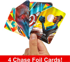 Mattel Games UNO Ultimate Marvel Black Panther deck adding strategic play and stealth.