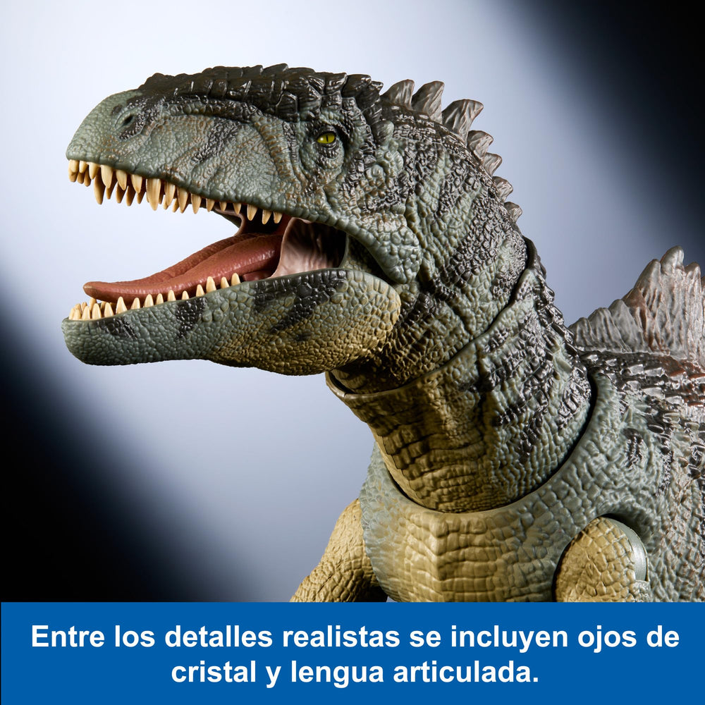 Giganotosaurus wired tail enables balanced, dynamic poses.