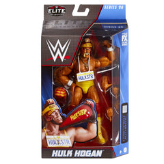 Mattel Hulk Hogan Elite packaging image highlights collectible appeal for fans.