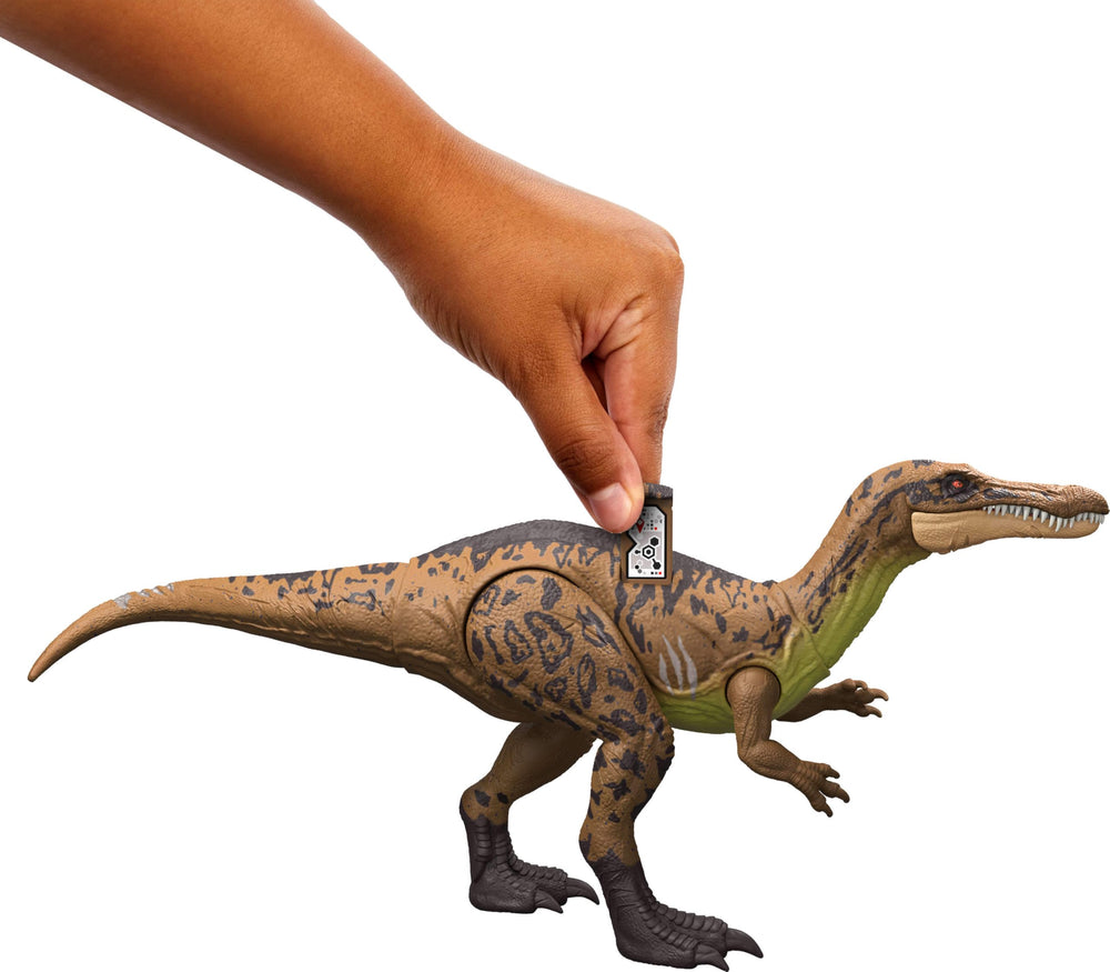 Mattel Suchomimus figure for vast dinosaur collection display and fan-inspired storytelling.