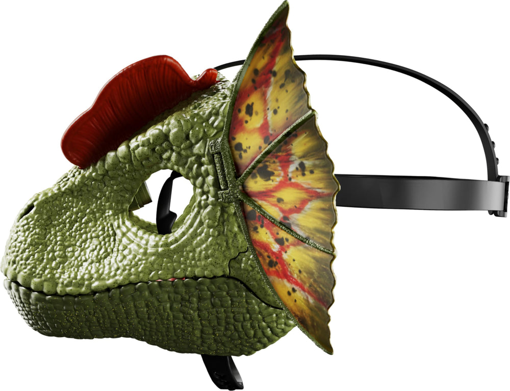 Mattel mask width exceeds 13 inches with frill extended for dramatic display.