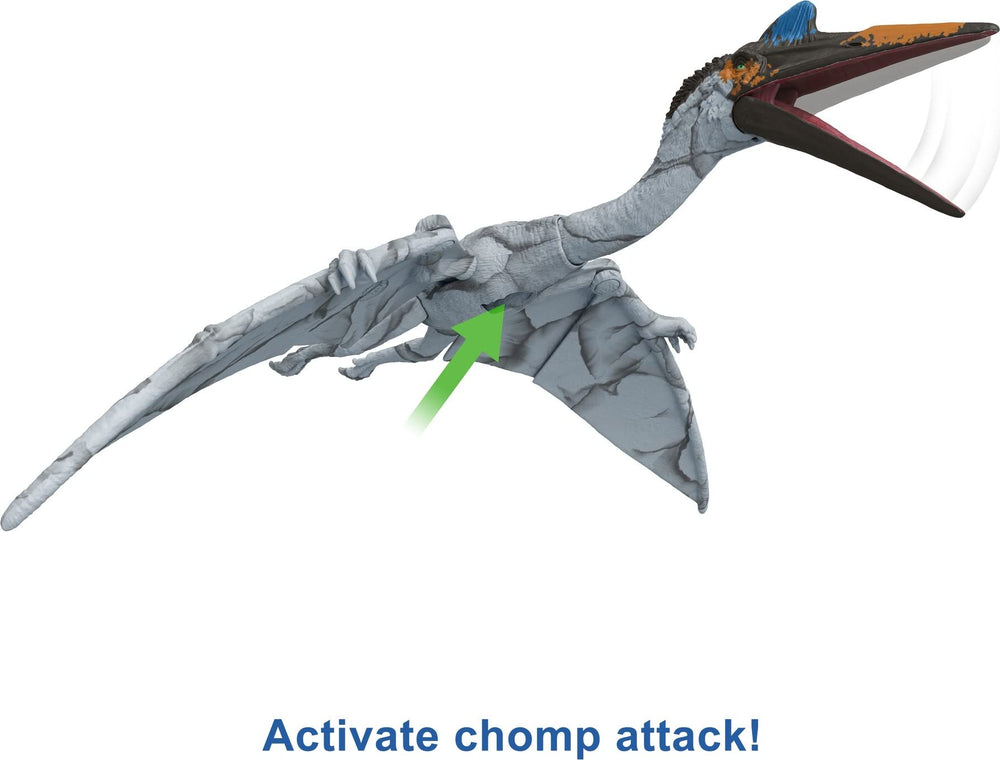 Mattel Quetzalcoatlus dramatic-pose-display ideal for shelf-based room display