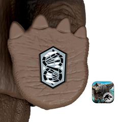 Mattel authentic sculpt and textured detailing highlight premium Jurassic World styling.